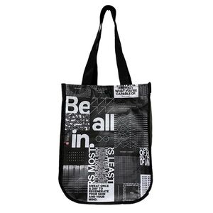 EUC LULULEMON Reusable Shopping Tote Bag - Black